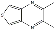 2,3-Dimethylthieno[3,4-b]pyrazine 结构式