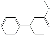 3-Phenyl-4-pentenoic acid methyl ester 结构式