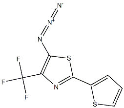 4-(Trifluoromethyl)-2-(2-thienyl)-5-azidothiazole 结构式