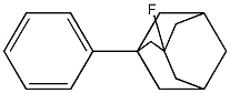 1-Phenyl-3-fluoroadamantane 结构式