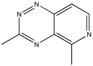 3,5-Dimethylpyrido[3,4-e]-1,2,4-triazine 结构式