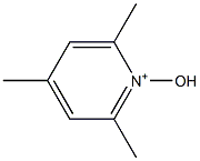 2,4,6-Trimethyl-1-hydroxypyridinium 结构式