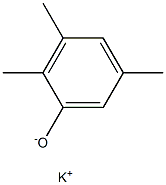 Potassium 2,3,5-trimethylphenolate 结构式