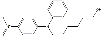 6-(N-Phenyl-4-nitroanilino)-1-hexanol 结构式