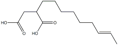 2-(7-Nonenyl)succinic acid 结构式