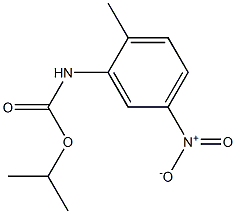 2-Methyl-5-nitrophenylcarbamic acid isopropyl ester 结构式