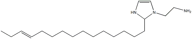 1-(2-Aminoethyl)-2-(12-pentadecenyl)-4-imidazoline 结构式