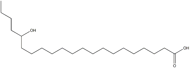 17-Hydroxyhenicosanoic acid 结构式