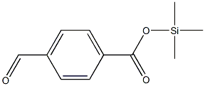 p-Formylbenzenecarboxylic acid trimethylsilyl ester 结构式