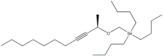 Tributyl[(R)-1-methyl-2-decynyloxymethyl]stannane 结构式