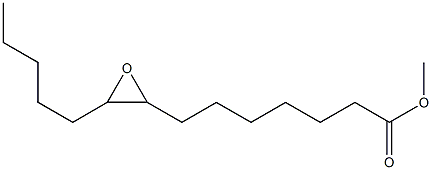 8,9-Epoxytetradecanoic acid methyl ester 结构式