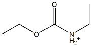 Ethoxycarbonylethylaminium 结构式