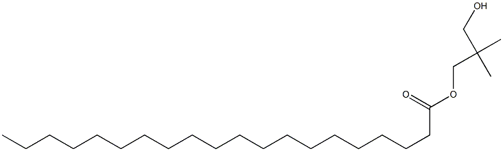 Icosanoic acid 3-hydroxy-2,2-dimethylpropyl ester 结构式