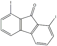 1,8-Diiodo-9H-fluoren-9-one 结构式