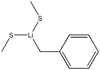 Phenyldi(methylthio)methyllithium 结构式