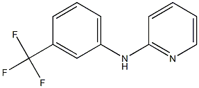 2-[3-(Trifluoromethyl)phenyl]aminopyridine 结构式