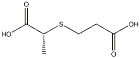 [R,(+)]-2,3'-Thiodipropionic acid 结构式