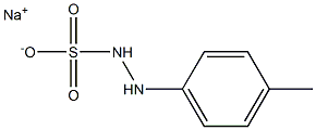 2-(p-Tolyl)hydrazinesulfonic acid sodium salt 结构式