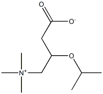 DL-Carnitine isopropyl ester 结构式