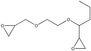 2,2'-[1-Ethyl-2-methyl-1,2-ethanediylbis(oxymethylene)]bis(oxirane) 结构式