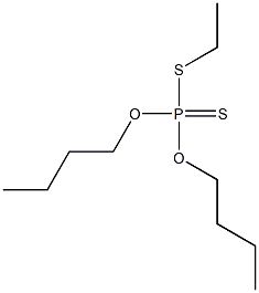 Dithiophosphoric acid O,O-dibutyl S-ethyl ester 结构式