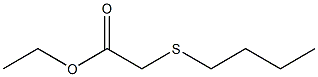 (Butylthio)acetic acid ethyl ester 结构式