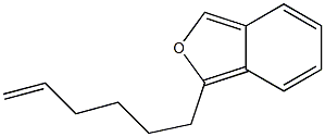 1-(5-Hexenyl)isobenzofuran 结构式