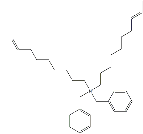 Di(8-decenyl)dibenzylaminium 结构式