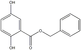 2,5-Dihydroxybenzoic acid benzyl ester 结构式