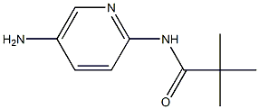 N-(5-Amino-pyridin-2-yl)-2,2-dimethyl-propionamide 结构式