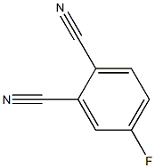 5-氟邻苯二甲腈 结构式
