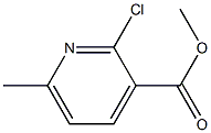 methyl2-chloro-6-methylpyridine-3-carboxylate 结构式