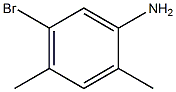 5-Bromo-2,4-dimethylbenzenamine 结构式