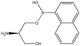 1-萘硼酸频呐醇酯 结构式