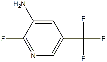 3-Amino-2-fluoro-5-(trifluoromethyl)pyridine 结构式
