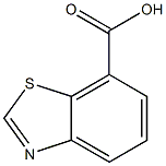 benzo[d]thiazole-7-carboxylic acid 结构式