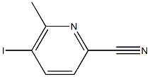 2-Cyanp-5-iodo-6-methylpyridine 结构式