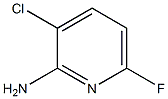 2-Amino-3-chloro-6-fluoropyridine 结构式