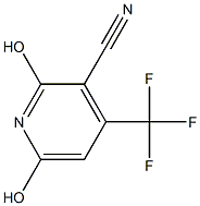 2,6-二羟基-3-氰基-4-三氟甲基吡啶 结构式