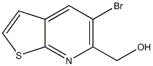 (5-bromothieno[2,3-b]pyridin-6-yl)methanol 结构式