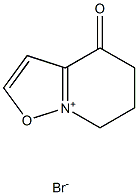 4,5,6,7-Tetrahydro-4-oxoisoxazolo[2,3-a]pyridinium bromide 结构式