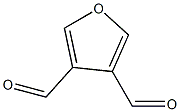 furan-3,4-dicarbaldehyde 结构式