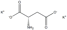 门冬氨酸钾 结构式