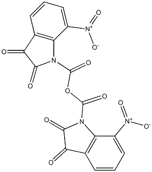 7-硝基靛红酸酐 结构式