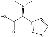N,N-二甲基-3-噻吩基甘氨酸 结构式