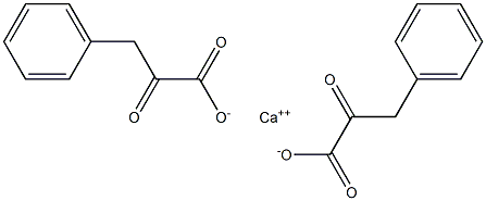 Α-酮苯丙氨酸钙 结构式