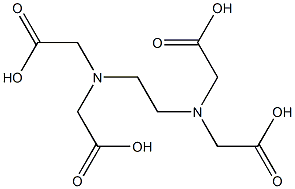 EDTA溶液(2%,PH7.0) 结构式
