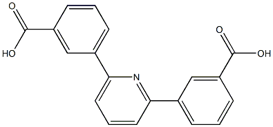 2,6-双(3-羧基苯基)吡啶 结构式