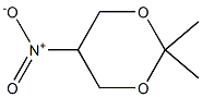 2,2-二甲基-5-硝基-1,3-二氧六环 结构式