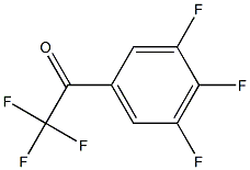 2,2,2-三氟-1-(3,4,5-三氟苯基)乙酮 结构式